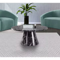 Meridian Furniture,Omni Black Faux Marble Coffee Table