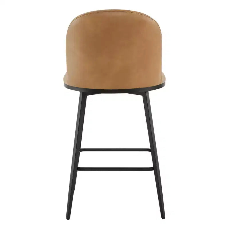 Spruce&Spring 26 in Swivel Counter Bar Stool with Metal Frame