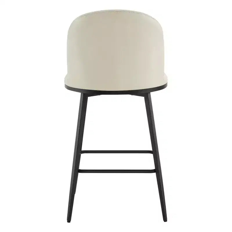 Spruce&Spring 26 in Swivel Counter Bar Stool with Metal Frame