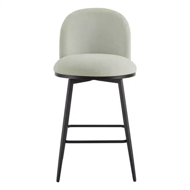 Spruce&Spring 26 in Swivel Counter Bar Stool with Metal Frame