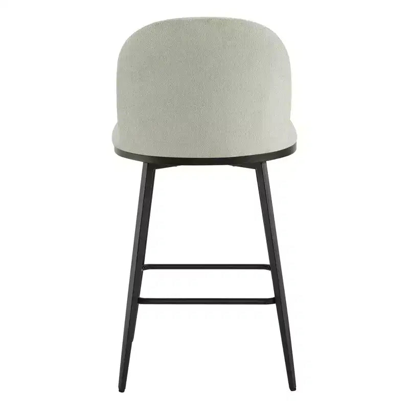 Spruce&Spring 26 in Swivel Counter Bar Stool with Metal Frame