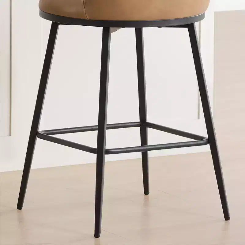 Spruce&Spring 26 in Swivel Counter Bar Stool with Metal Frame